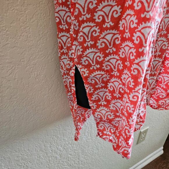 Roberta Roller Rabbit Geometric Cover-Up Tunic - Picture 3 of 7